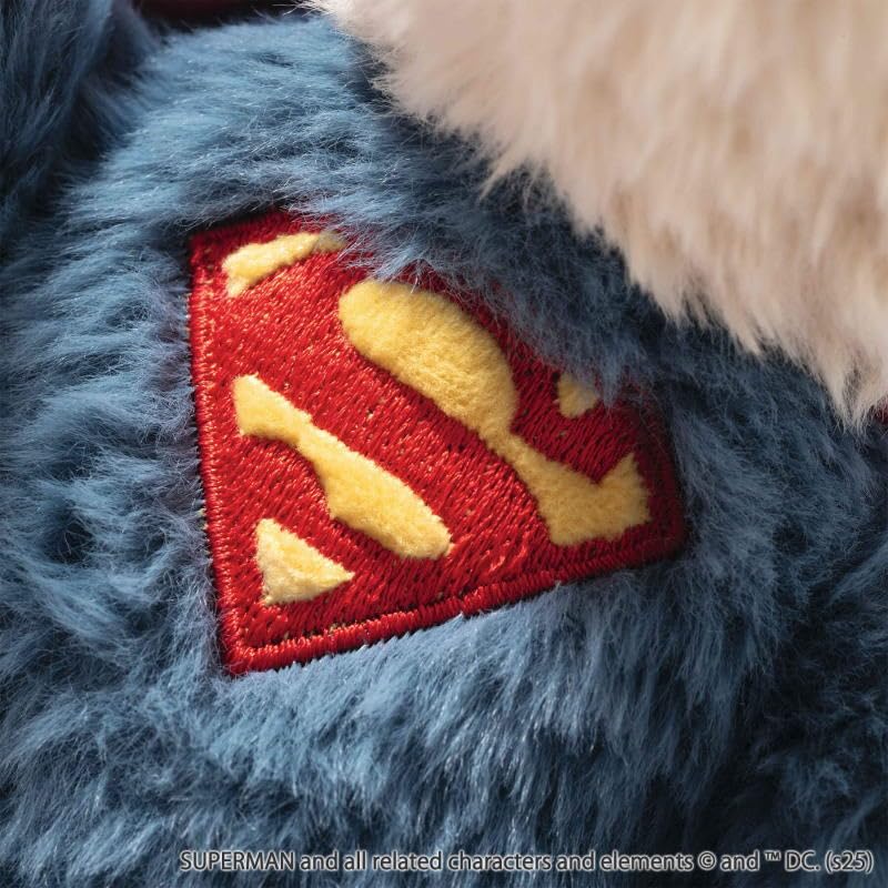 Steiff Teddybär Superman 29cm bunt, Kuscheltier Superheld, ideal für Kinder und Fans, Plüsch Bär im Superman Look, aus kuschelweichem Plüsch, waschmaschinenfest 4