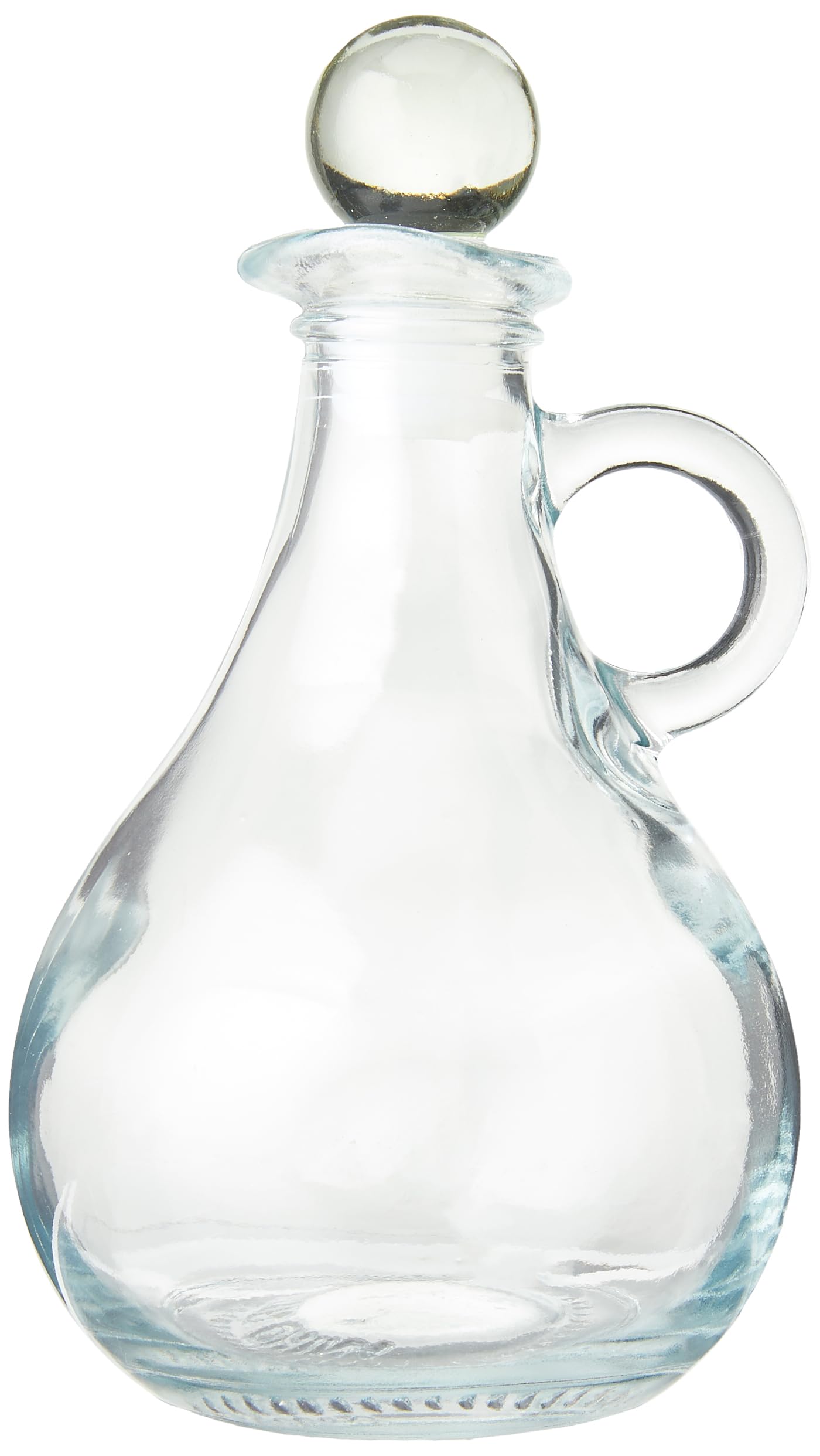 KitchenCraft Vinegar/Olive Oil Bottle Drizzler, Glass, 3 ml, White