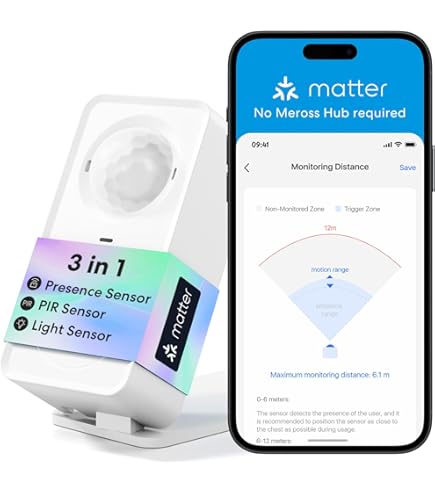 Capteur De Mouvement PIR, Capteur Infrarouge Matter USB PIR