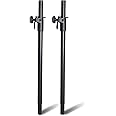 Sound Town 2-Pack Subwoofer Speaker Poles with Adjustable Height and Safety Pins (STSDA-50B)