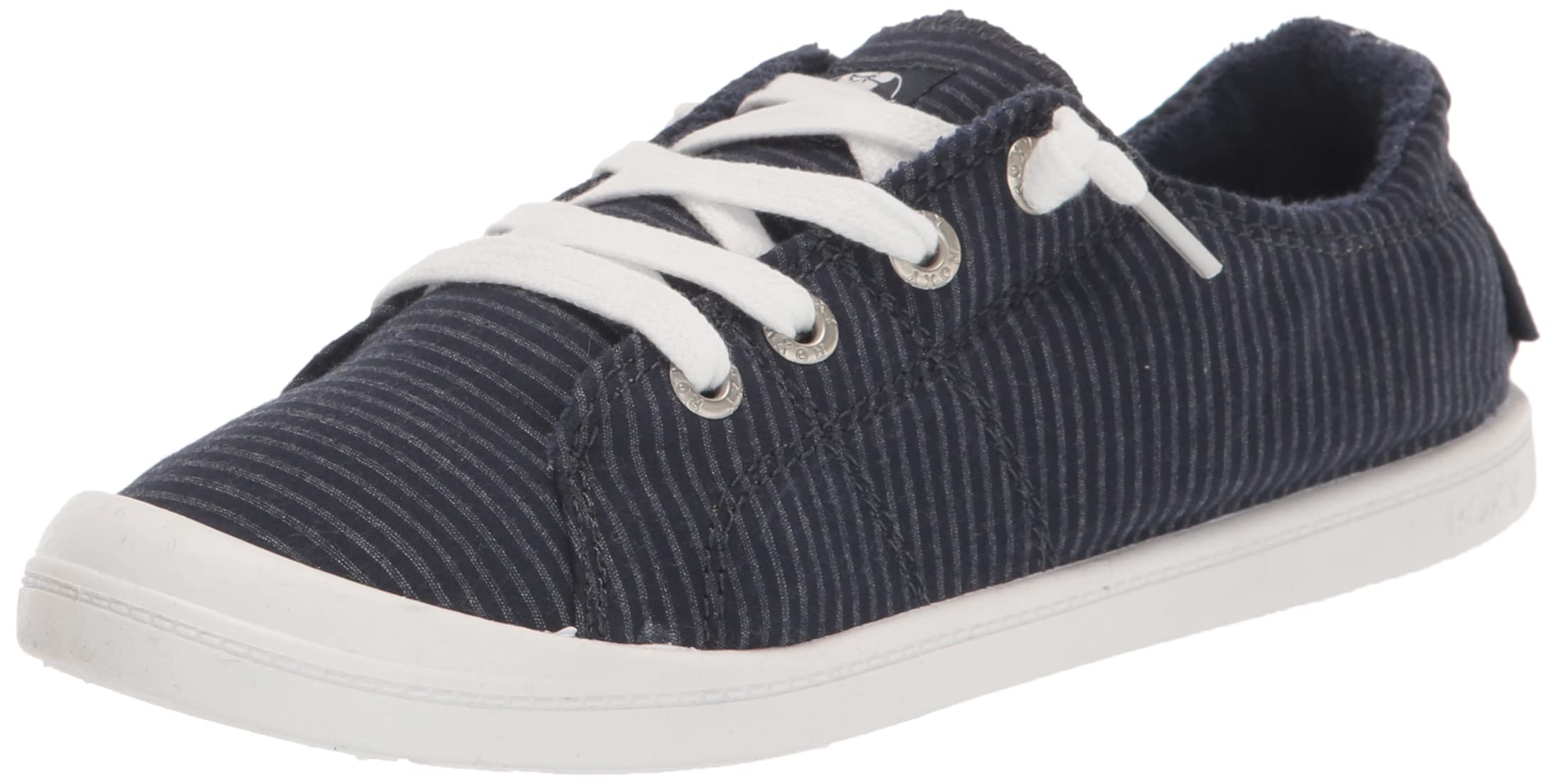 Roxy Women's Rory Slip On Sneaker Loafer Flat, Navy, 6 Image Roxy Women's Rory Slip On Sneaker Loafer Flat, Navy, 6 Image