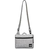 Pacsafe Slingsafe Lx50 Anti-Theft Mini Cross-Body Bag, Tweed Grey, One Size