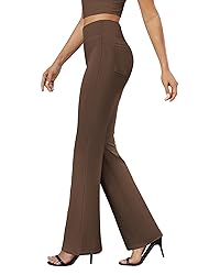 DLOODA Womens Bootcut Dress Pants Business Casual