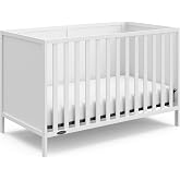 Graco Theo 3-in-1 Convertible Baby Crib, White | GREENGUARD Gold Certified, Converts to Toddler Bed &amp; Daybed, Fits Standard Full-Size Baby Crib Mattress, 4 Mattress Heights