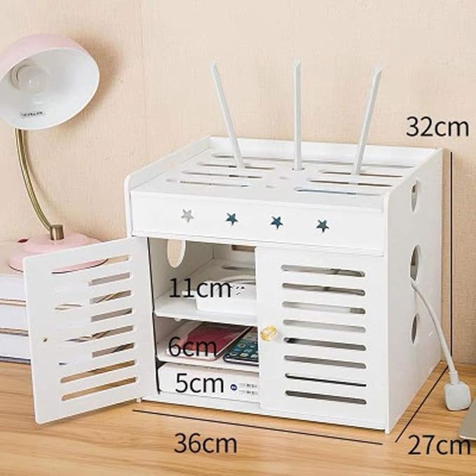 Router storage box Router Storage Organizer Box the Amazon.co.uk