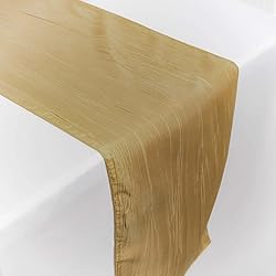 Efavormart 12" x 108" Gold Accordion Crinkle
