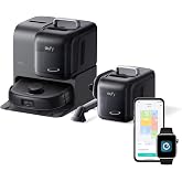 eufy E28 Robot Vacuum and Mop, 20,000 Pa, Portable Carpet Cleaning | Roller Mop with HydroJet System, All-in-One Robot Vacuum and Mop Combo, Zero-Tangling, Corner-to-Edge Cleaning