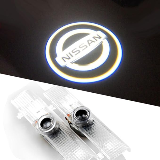 bailongju Nissan fácil instalación LED para puerta de coche logo ...