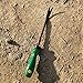 BFA Fresh Garden Tools - Short Handle Landscaping Steel Weeder for Lawn, Garden Weeding