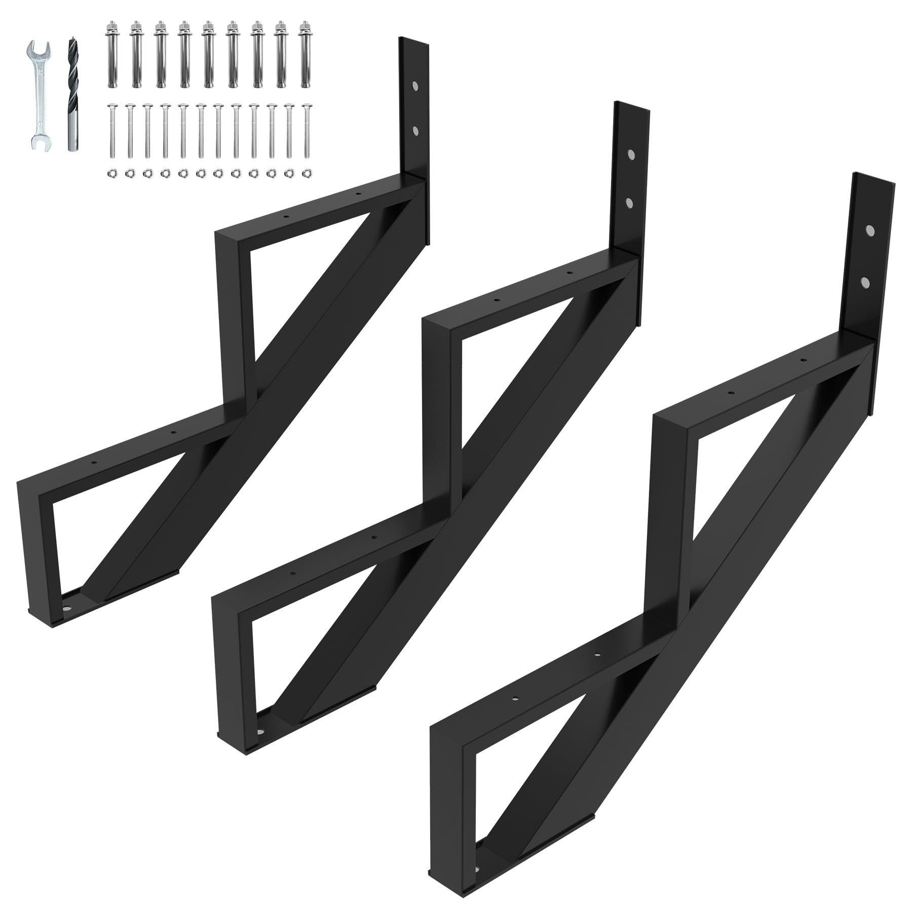 Star Riser For Step Tank Toriexon 3 Pack Steel Stair Step Riser, 2-Step Metal Stair Stringer ...