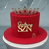 Gold Acrylic Sagittarius SZN Cake Topper, Constellation Birthday Cake Topper, Sagittarius Season Decorations for November and December Zodiac Themed Party, Horoscope Birthday Decoration