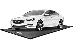 Loninak Garage Floor Mat 7'9"x16' Garage Containment Mat for All Seasons Heavy Duty Non-Slip Protection from Water,Snow,Rain,