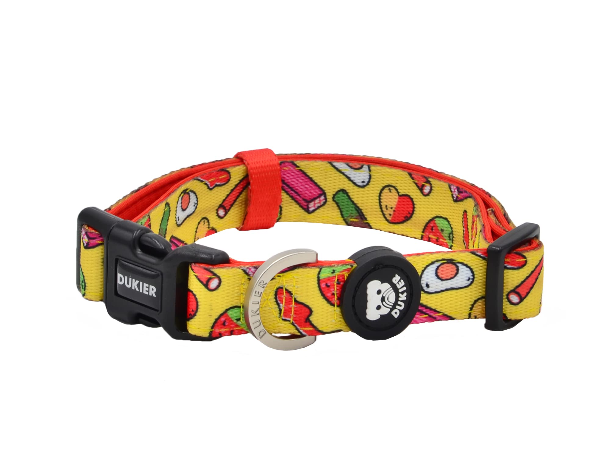 DUKIER - Dog Collar, Adjustable and Adjustable, Neoprene Pet Accessory, Sweets Design Size M