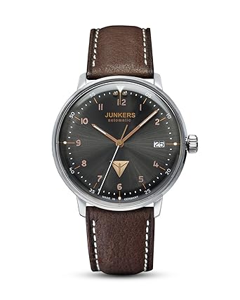 Junkers Damen-Automatikuhr Bauhaus Lady 6067-2