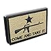 Strapcrafts-Slim Front Pocket AR-15 Come and Take It Tactical Patch Wallet