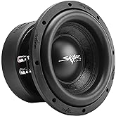 Skar Audio SVR-8 D4 8" 800 Watt Max Power Dual 4 Ohm Car Subwoofer, 8" - Dual 4 Ohm