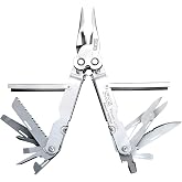SOG Powerlock Heavy Duty 18 Multitool Pliers with Ballistic Nylon Sheath (Satin)