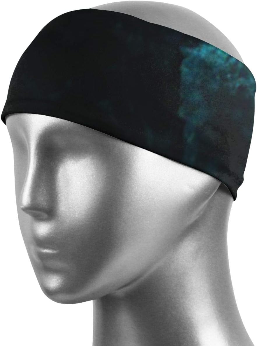 Sports Headbands Cthulhu Fantasy Art 15" inch Magic Headwear Tube Neck Gaiter Face Bandana