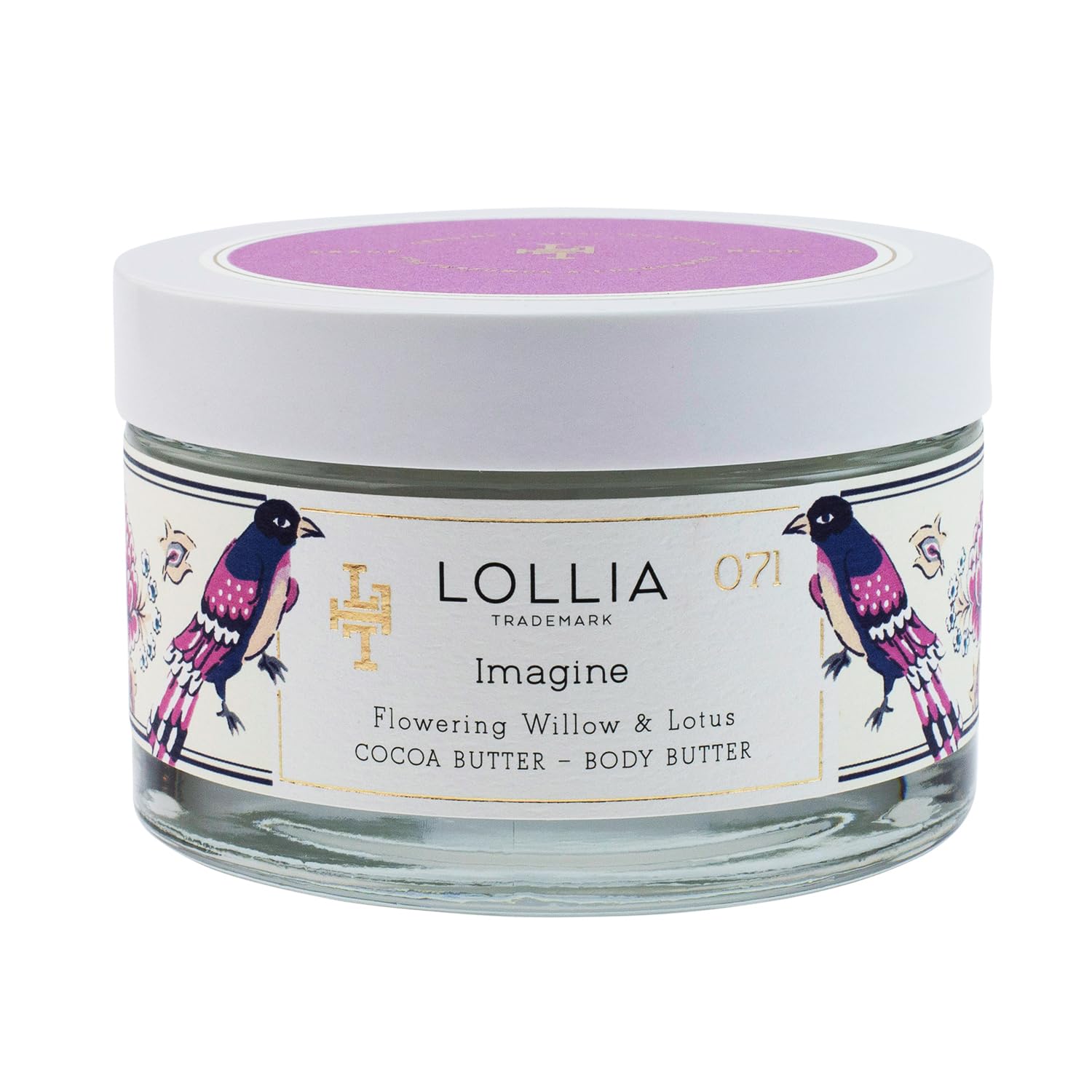 Lollia Imagine Body Butter | Nourishing Body Moisturizer | Hydrating and Smooth | Finest Ingredients Including Shea Butter & Cocoa Butter | 5.5 oz / 155 g