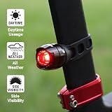 CatEye Orb Bike Lights Set 50 Lumen Front and 30 Lumen Rear Lights view 2