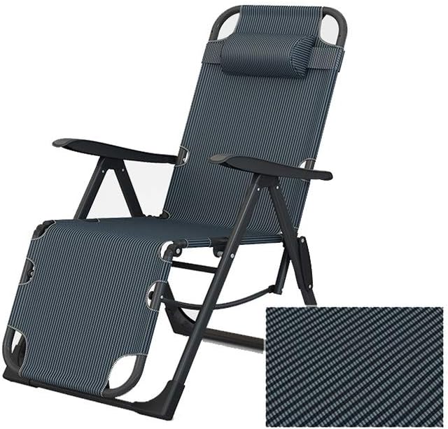 ZYX KFXL liegestuhl Klappstühle - Ultraleichter Balkon-Lounge-Stuhl für