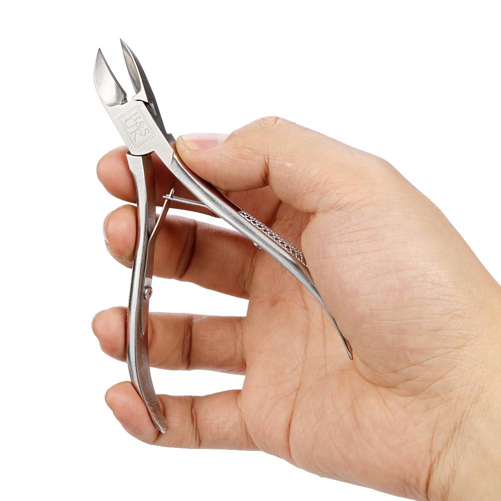 H&S Nail Toenail Clippers for Thick Ingrown Nails Nippers Cuticle Remover Scissors Cutters Heavy