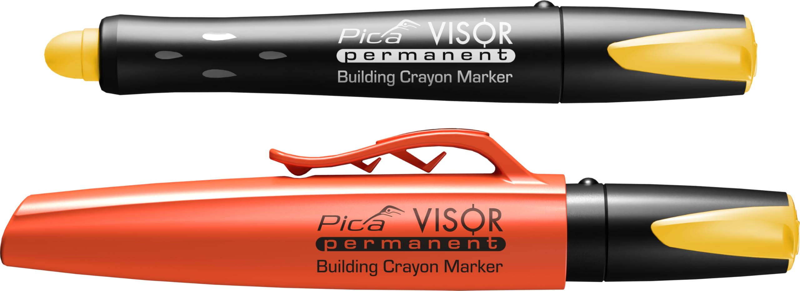 Pica Visor Permanent Refillable Longlife Industrial Marker Yellow 990/44