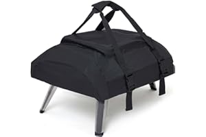 NOELIFE Pizza Oven Cover for Ooni Koda 16, Accessories for Ooni 16, Waterproof Pizza Maker Carry Cover with Top Pocket for Attachments, with Straps in the Bottom for Fixation (Oven Not Included)
