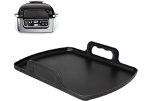 Criditpid Grill Replacement Parts for Ninja Foodi AG300 Griddle Plate, Indoor Grill Pot Plate for Ninja Foodi AG300C, AG301, AG301C, AG302, AG400, IG301A Grills Accessories.