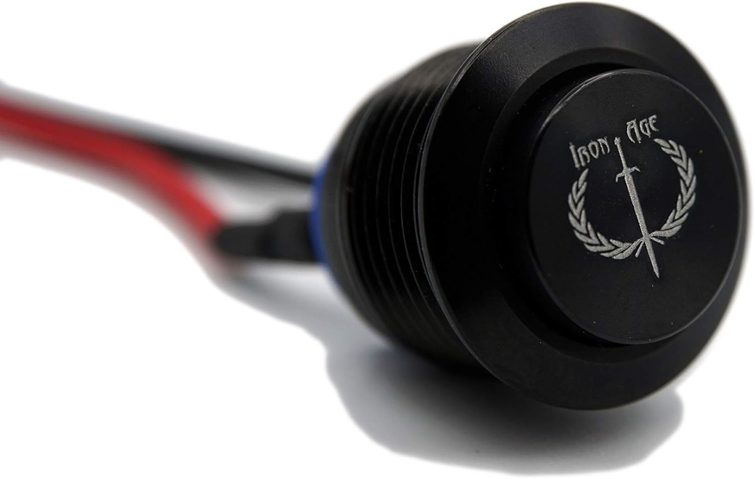 Iron Age Guitar (BLACK) Kill Switch 16mm Momentary NO, Pre