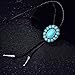 Huabola Native American western cowboy turquoise bolo tie