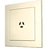 Builders Edge 130110022020 Fiber Cement Square Ring Mount Block 020, Heritage Cream