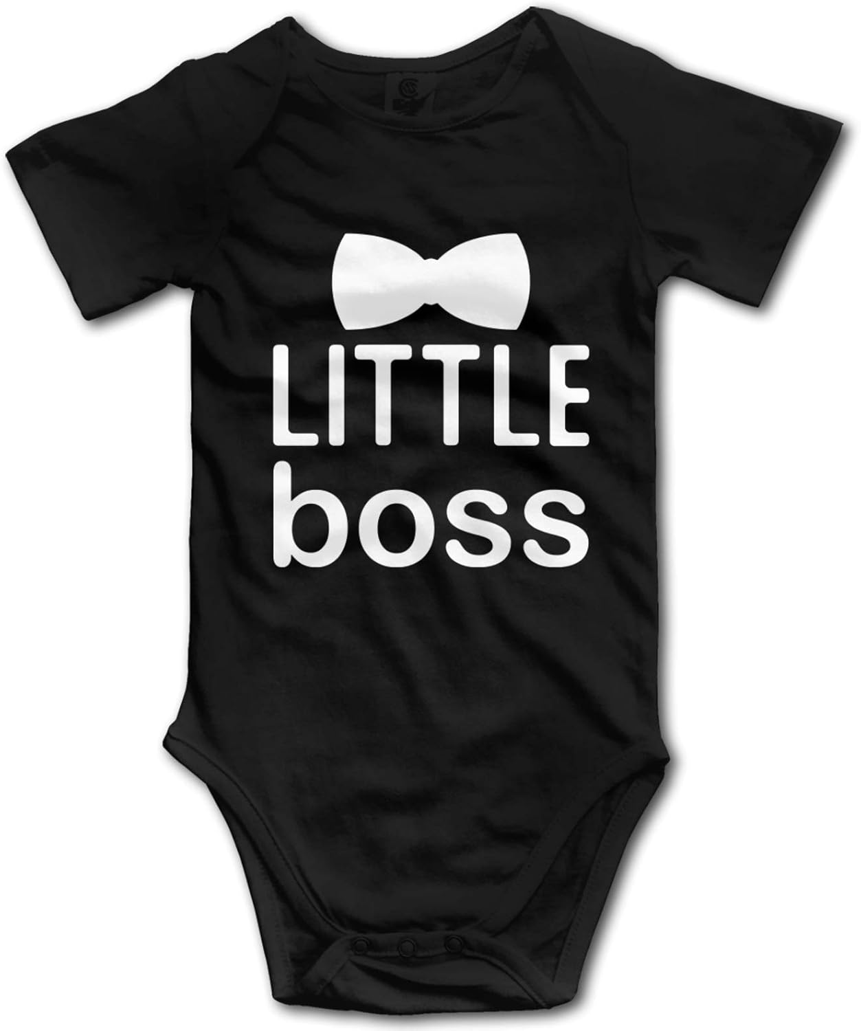 Little Boss Baby Boy Short Sleeve Bodysuits Romper Jumpsuit