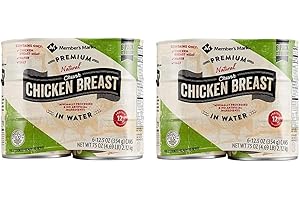 SAMS Member's Mark Premium Chunk Chicken Breast (12.5 Ounce, 6 Count) Pack of 2
