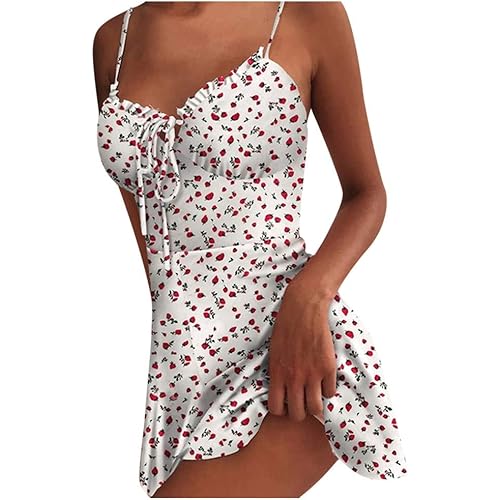 Portazai Women's Sexy Sleeveless Dress Summer Solid Straps Sling Dresses Casual Strapless Party Club Bodycon Mini Dress