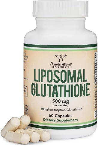 Liposomal Glutathione 500mg, Skin + Detox Support, 60 Capsules in Dubai - UAE