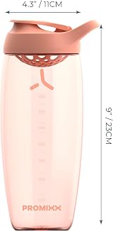 Promixx Pursuit Protein Shaker Bottle 950ml Coral – Leakproof, Odourless view 5