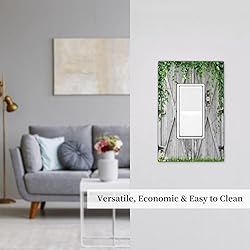 Rustic Plant Florets Animals Vintage Dark