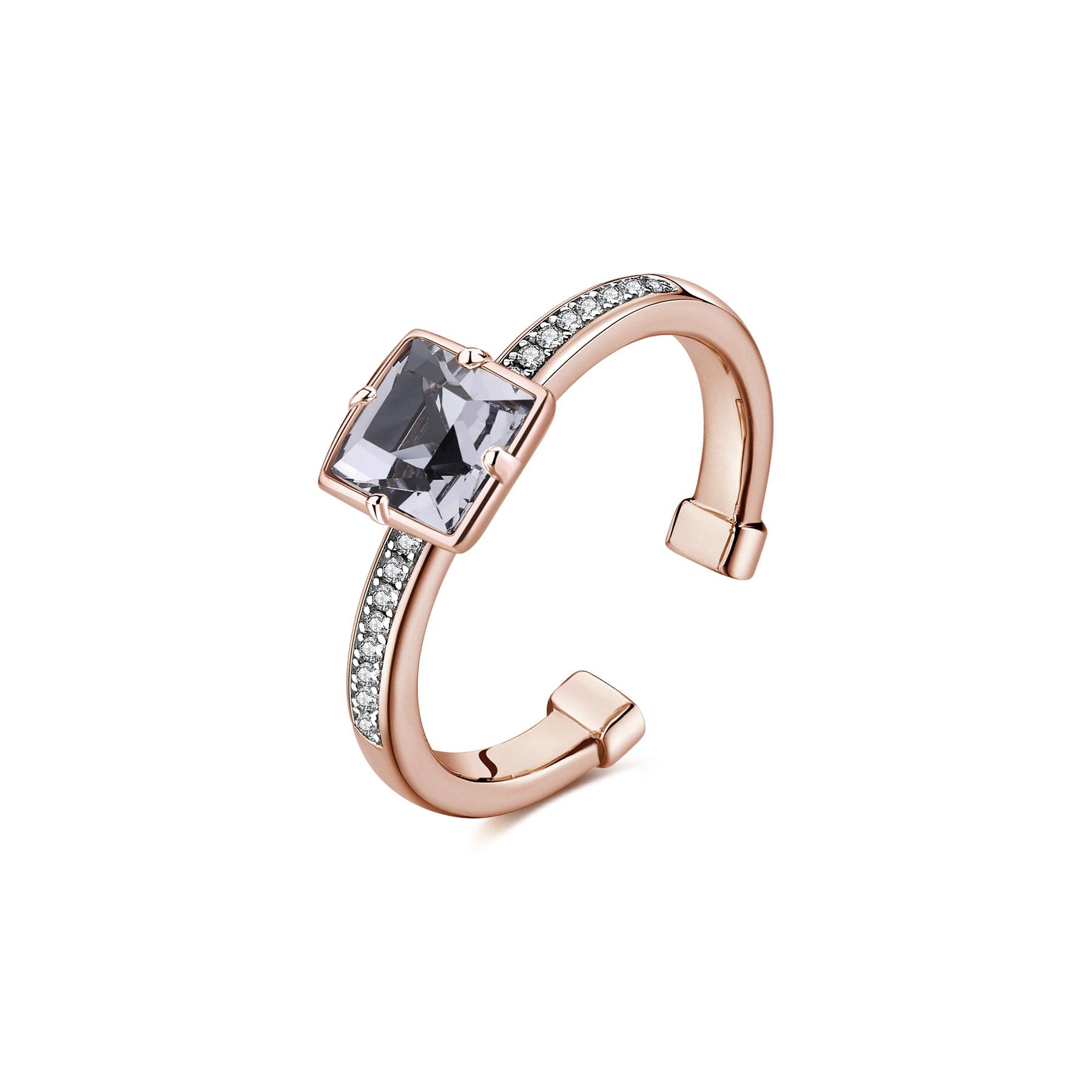 Brosway Women's Silver Ring, Tring Collection Silver Ring - G9TG59, Regolabile 13 - 16, Metal Silver, Not applicable