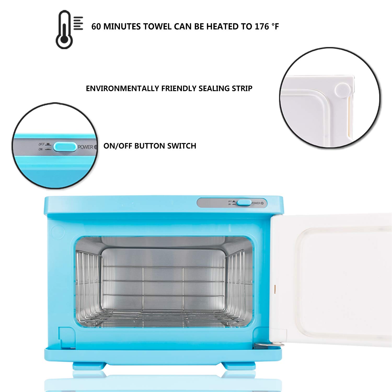 Hot Towel Warmer Towel Cabinet for Spa, Facials, Barber, Salon Equipment and Home Use, Medium: Beauty