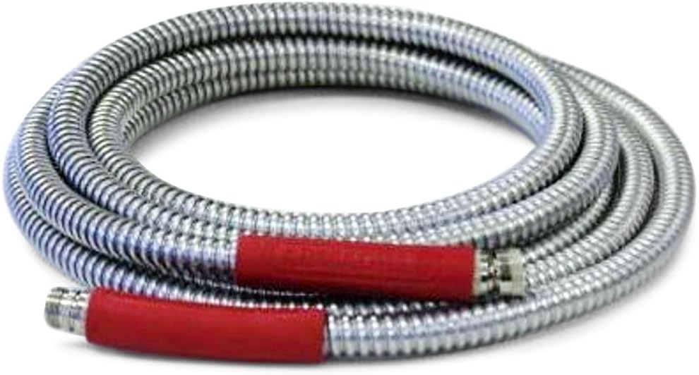 Armadillo Hose CP06 1/2Inch by 6Foot Galvanized Steel Chew Proof