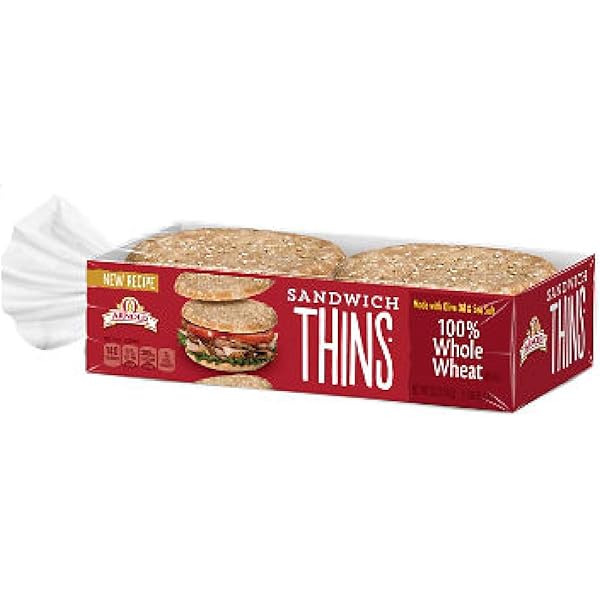 Amazon.com : Oroweat 100% Whole Wheat Sandwich Thins 6 Ct ...