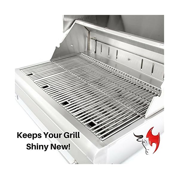 Kona Safe/Clean Grill Brush Bristle Free BBQ Grill Brush 100 Rust Resistant Stainless Steel