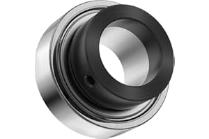 NOOTO CSA205-16 Insert Bearing 1" Bore with Locking Collar for Agricultural Machinery Replaces 513016 1701 539115279 JD8597 120081 38348-01 77123 70006 RA100RR