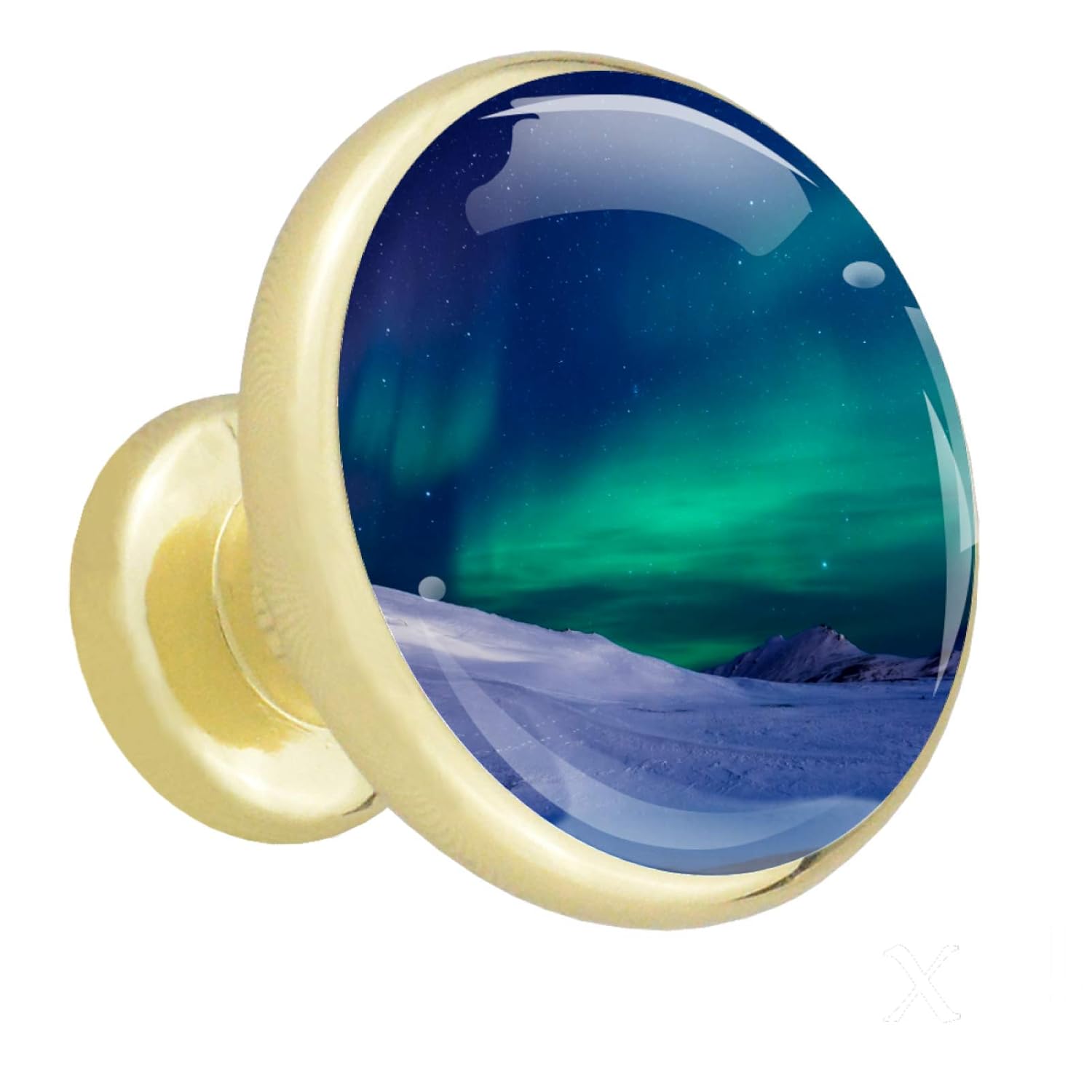 Kommode Schubladen Knopf Gold Astronomische Aurora Küchenschrankknöpfe
