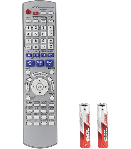 Neu N2QAYB000514 Ersatz Fernbedienung für Panasonic Home Theater Receiver N2QAYB000515 SC-PT480 SAPT480 SA-PT480 SC-PT480P-K Sc-pt480p-k Sb-hf480 Sb-hc480 Sb-hs480 Sb-hw480 SCPT480 Remote Controller