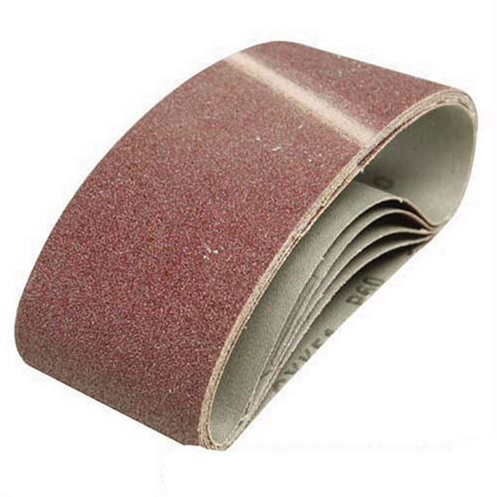 Silverline 901495 Sanding Belts 75 x 457 mm 5pk 120 Grit