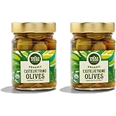 Whole Foods Market, Organic Castelvetrano Olives, 4.6 oz (Pack of 2)