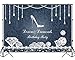 Mocsicka Denim and Diamonds Birthday Party Backdrop High Heel Birthday Background 7x5ft Vinyl Birthday Party Banner Supplies Event Decoration