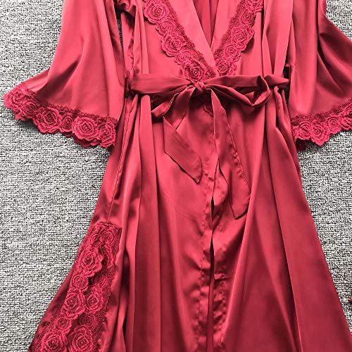 JKLEUTRW Dessous Damen Sexy, Frauen HöSchen Bikini Tailenmieder Ausschnitt Ouvert Strapsen Nachtwäsche Spitze Versuchung… – Bild 3